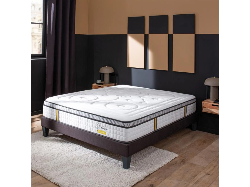 BELLECOUR LITERIE | Matelas REINA 2.0 160x200 Cm | Ressorts Ensachés | Soutien Ferme 5 BELLECOUR LITERIE | Matelas REINA 2.0 160x200 Cm | Ressorts Ensachés | Soutien Ferme – Image 3