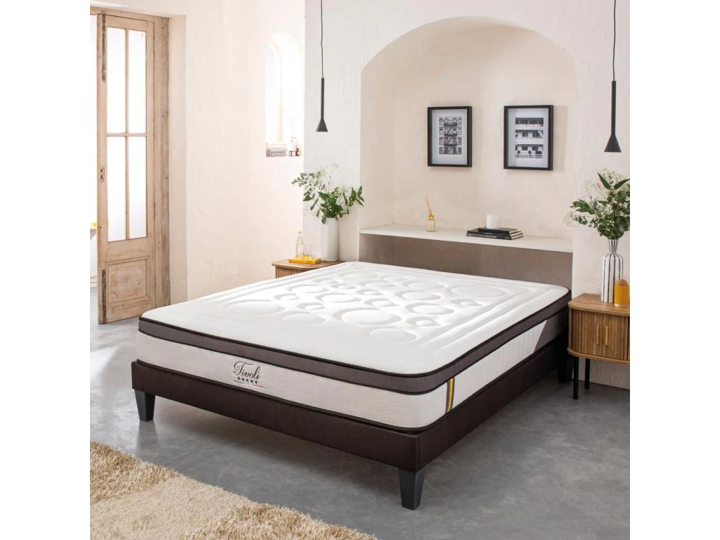 BELLECOUR LITERIE | Matelas TIVOLI 160x200 Cm | Mousse à Mémoire De Forme | Soutien Ferme 5 BELLECOUR LITERIE | Matelas TIVOLI 160x200 Cm | Mousse à Mémoire De Forme | Soutien Ferme – Image 3