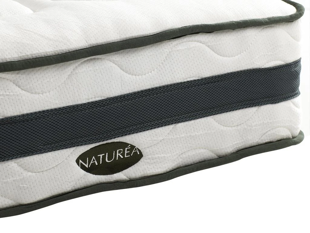 Matelas 80 X 200 Cm Ressorts Ensachés 7 Zones Et Mémoire De Forme ép.25cm - AMARANTE De NATUREA 7 Matelas 80 X 200 Cm Ressorts Ensachés 7 Zones Et Mémoire De Forme ép.25cm - AMARANTE De NATUREA – Image 5
