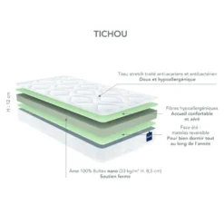 Matelas Bébé Bultex Nano Confort Ferme TICHOU 70x140 -Sominova Soldes Boutique matelas 21016301