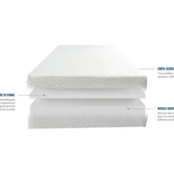 BELLECOUR LITERIE | Matelas Enfant ABSOLU 90x200 Cm | Mousse à Mémoire De Forme | Soutien Ferme 9 BELLECOUR LITERIE | Matelas Enfant ABSOLU 90x200 Cm | Mousse à Mémoire De Forme | Soutien Ferme -Sominova Soldes Boutique matelas 21151393