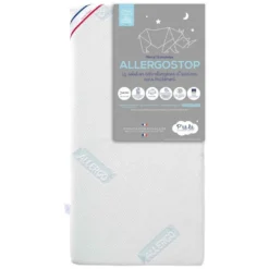 Matelas Bébé Allergostop Déhoussable Et Lavable 60x120