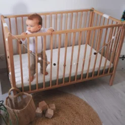 Matelas Bébé Déhoussable ALOE VERA 60x120 Cm -Sominova Soldes Boutique matelas 21235171