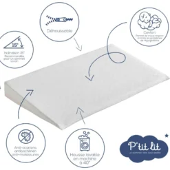 Plan Incliné Pour Bébé MON PTIT PLAN 70x44 -Sominova Soldes Boutique matelas 21236329