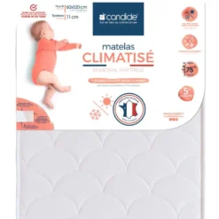 Matelas Bébé Face été/hiver CLIMATISE 70x140 -Sominova Soldes Boutique matelas 21236999