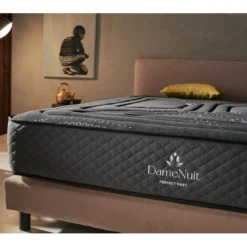 Matelas 90x190 Dame Nuit | Soutien Ferme évolutif | Ressorts Ensachés Deep Spring & Mémoire De Forme Hr - 25cm D'epaisseur -Sominova Soldes Boutique matelas 21961897