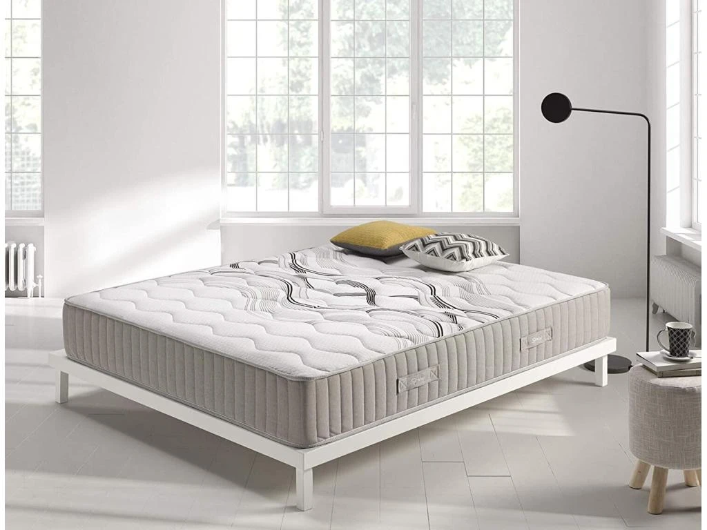 Matelas 140x190 Visco Spring | Ressorts Ensachés Et Mousse Hr Haute Densité | Epaisseur 26 Cm | 11 Zones De Confort - Système Multicouche 5 Matelas 140x190 Visco Spring | Ressorts Ensachés Et Mousse Hr Haute Densité | Epaisseur 26 Cm | 11 Zones De Confort - Système Multicouche – Image 3