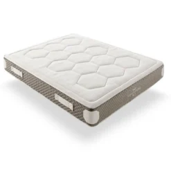 Matelas Ressorts 180x200 Royal Madeira | Ressorts Ensachés Healthy Spring & Mémoire De Forme Hr | équilibre Entre Fermeté Et Douceur | 25cm D'epaisseur | Absorbe Efficacement Le Son Et Les Vibrations