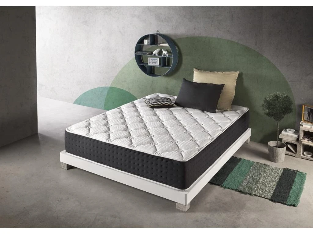 Matelas 90x200 Bio Green | Mousse á Memoire De Forme Bio Pur® | épaisseur 30 Cm | Hypoallergénique | Anatomique - Certifié Oeko-tex® 4 Matelas 90x200 Bio Green | Mousse á Memoire De Forme Bio Pur® | épaisseur 30 Cm | Hypoallergénique | Anatomique - Certifié Oeko-tex® – Image 2