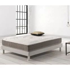 Matelas 140x190 Mousse Multi Flexi | Ressorts Ensachés| Ressorts Et Mousse à Memoire De Forme - 25 Cm D'epaisseur -Sominova Soldes Boutique matelas 21964027