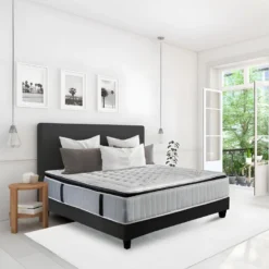 OLYMPE LITERIE | Matelas PHIGALIE 140x190 Cm | Ressorts Ensachés | Soutien Ferme -Sominova Soldes Boutique matelas 22266751