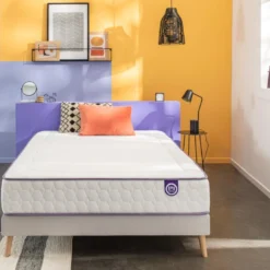 Matelas Merinos Ressorts Ensachés Et Mémoire De Forme Beauty Bed 90x190 -Sominova Soldes Boutique matelas 22462277
