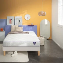 Matelas Merinos 100% Latex Happy Lit 90x200 -Sominova Soldes Boutique matelas 22462419