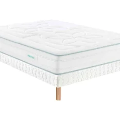 Matelas Latex 100% Naturel 7 Zones 24cm Merinos COZYGREEN 180x200 -Sominova Soldes Boutique matelas 22464425