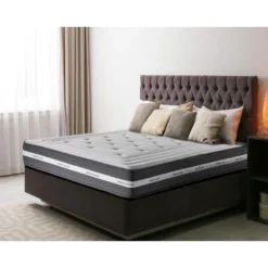 Matelas Haute Gamme Ergonomique à Mémoire De Forme 25 Cm - Excellent Indépendance De Couchage. Oeko-Tex® DELUXE 4D 135X190 -Sominova Soldes Boutique matelas 22903265