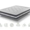 Matelas Haute Gamme Ergonomique à Mémoire De Forme 25 Cm - Excellent Indépendance De Couchage. Oeko-Tex® DELUXE 4D 80X200 -Sominova Soldes Boutique matelas 22903299