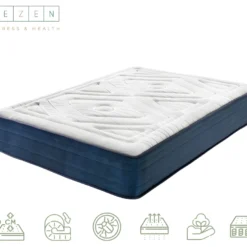 Bezen Matelas à Ressorts Ensachés Nirvana Grand Hôtel | 30 Cm | 90X200 -Sominova Soldes Boutique matelas 22903483