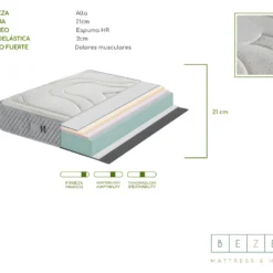 Bezen Matelas Mémoire De Forme Bellagio Deluxe | 21 Cms | 150x190 14 Bezen Matelas Mémoire De Forme Bellagio Deluxe | 21 Cms | 150x190 -Sominova Soldes Boutique matelas 22904115
