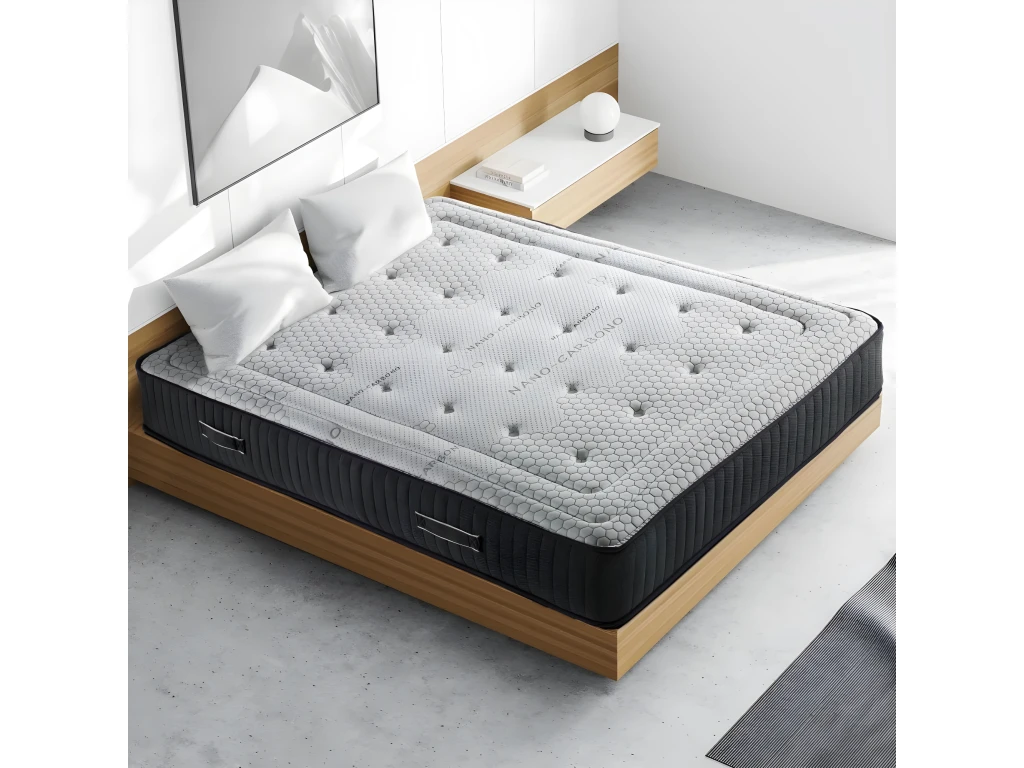 Bezen Matelas à Ressorts Ensachés Mandala Grand Hôtel | 30 Cm | 120X190 4 Bezen Matelas à Ressorts Ensachés Mandala Grand Hôtel | 30 Cm | 120X190 – Image 2