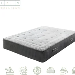 Bezen Matelas à Ressorts Ensachés Mandala Grand Hôtel | 30 Cm | 120X190 13 Bezen Matelas à Ressorts Ensachés Mandala Grand Hôtel | 30 Cm | 120X190 -Sominova Soldes Boutique matelas 22904833