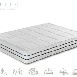 Bezen Matelas à Ressorts Ensachés Mónaco Effet Relax |26 Cm | 140X200 13 Bezen Matelas à Ressorts Ensachés Mónaco Effet Relax |26 Cm | 140X200 -Sominova Soldes Boutique matelas 22905733