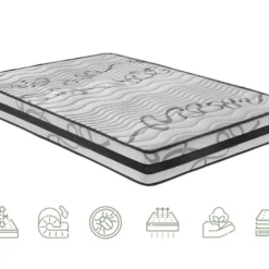 Matelas 80X200 Mémoire De Forme - Athérmique Au Graphène