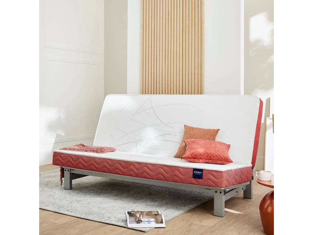 Matelas Clic-clac 100% Latex Crépuscule 400 - SOMEO 65+65x190 6 Matelas Clic-clac 100% Latex Crépuscule 400 - SOMEO 65+65x190 – Image 4