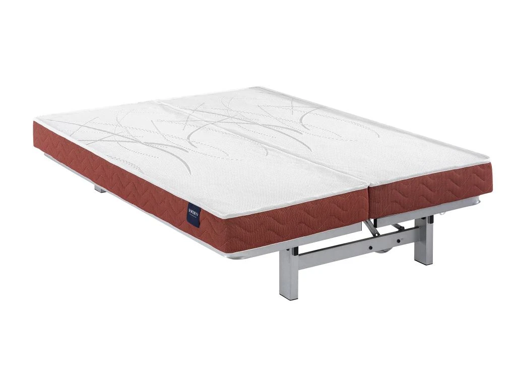 Matelas Clic-clac 100% Latex Crépuscule 400 - SOMEO 65+65x190 10 Matelas Clic-clac 100% Latex Crépuscule 400 - SOMEO 65+65x190 – Image 8
