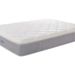 Matelas Ressorts Ensachés, Mousse Mémoire De Forme Et 7 Zones De Confort L'Ideal Premium - 180x200cm