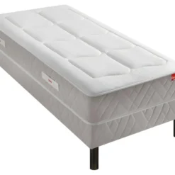 Clémaé - Matelas à Ressorts Et Latex, Accueil équilibré - Dimensions - 90x190cm