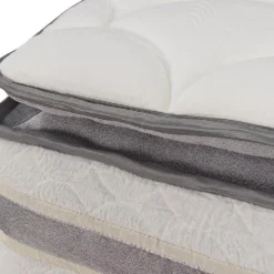 Matelas 150 X 190 Cm Ressorts Ensachés Et Surmatelas Intégré ép.29cm - CANTERBURY De DREAMEA -Sominova Soldes Boutique matelas 3960861