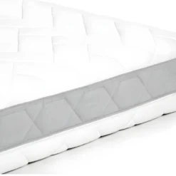 Matelas 140 X 190 Cm Mémoire De Forme 7 Zones Et Mousse Haute Résilience ép.24cm - COURCHEVEL De PALACIO -Sominova Soldes Boutique matelas 409283