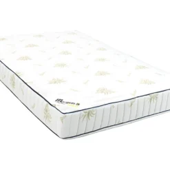 Matelas 180 X 200 Cm Ressorts Ensachés 7 Zones Et Aloe Vera ép.22cm - GOLDREGEN De MORGENGOLD