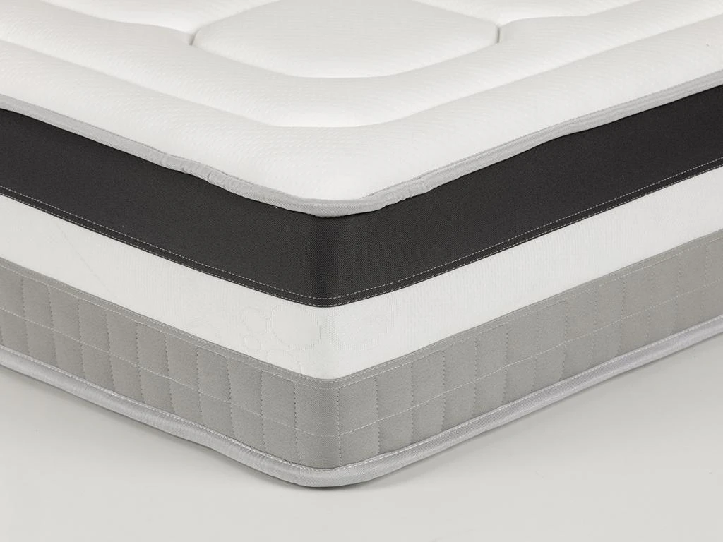 Matelas 160 X 200 Cm à Ressorts Ensachés 5 Zones Et Mémoire De Forme ép.28cm - LOUBIO De DREAMEA 4 Matelas 160 X 200 Cm à Ressorts Ensachés 5 Zones Et Mémoire De Forme ép.28cm - LOUBIO De DREAMEA – Image 2