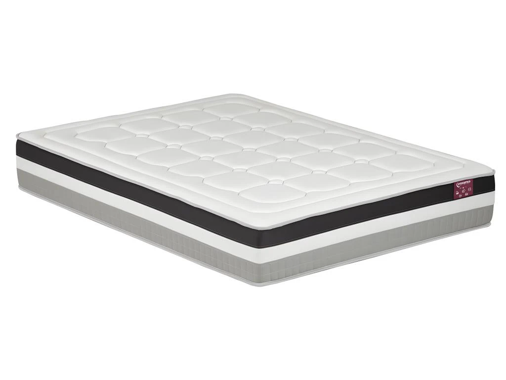Matelas 160 X 200 Cm à Ressorts Ensachés 5 Zones Et Mémoire De Forme ép.28cm - LOUBIO De DREAMEA 3 Matelas 160 X 200 Cm à Ressorts Ensachés 5 Zones Et Mémoire De Forme ép.28cm - LOUBIO De DREAMEA