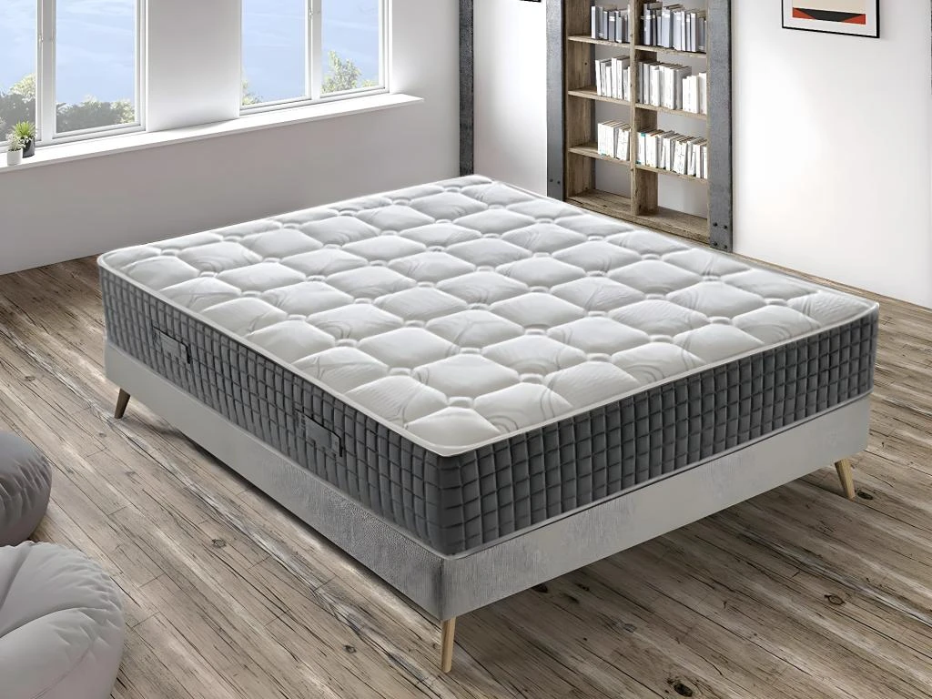 Matelas Mousse - Accueil Mémoire De Forme - Haut 30 Cm - 11 Zones Différenciées 90x190 Cm 3 Matelas Mousse - Accueil Mémoire De Forme - Haut 30 Cm - 11 Zones Différenciées 90x190 Cm