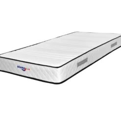 Matelas A Ressorts Ensaches - Mathieu + 4 Cm Memoire - 90x200 H 21 Cm - Accueil Ferme