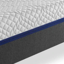 Matelas 200X200 COSMO SPRING, Epaisseur 25 CM, Dehoussable, Ergonomique, Hybride Et Ressorts. Fermete 3/5 Moyenne -Sominova Soldes Boutique matelas 9008293