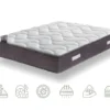 Matelas 80X200 Athèrmique 7 Zones Confort Mémoire De Forme 25 CM - GRAFENO DELUXE