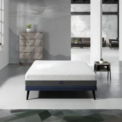 Matelas 80X200 COSMO, Epaisseur 25 CM, Dehoussable, Ergonomique, Hybride Et Respirant. Fermeté 3/5 Moyenne -Sominova Soldes Boutique matelas 9013153