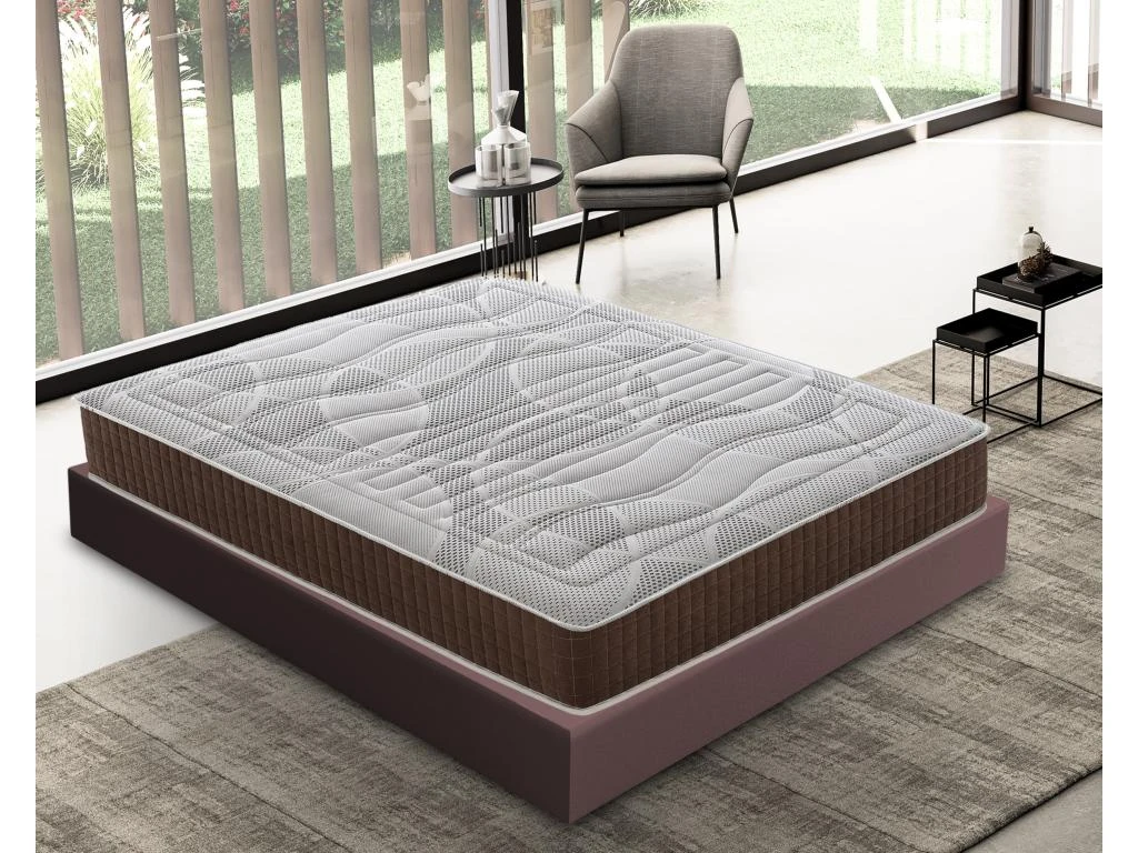 Matelas Mousse - Accueil Mémoire De Forme - Haute Densité – Indéformable 90x200 Cm 3 Matelas Mousse - Accueil Mémoire De Forme - Haute Densité – Indéformable 90x200 Cm