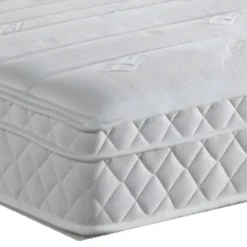 Matelas A Ressorts Ensaches - Memoryplus + 4 Cm Memoire - 90x200 H23 Cm - Accueil Ferme - Ferme -Sominova Soldes Boutique matelas 9014579