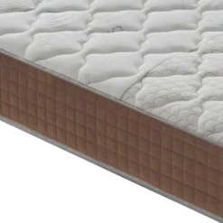 Matelas 1600 Ressorts Ensachés Et Mousse à Mémoire à 9 Zones - 25cm De Hauteur – Orthopédique 90x190 Cm -Sominova Soldes Boutique matelas 9022423