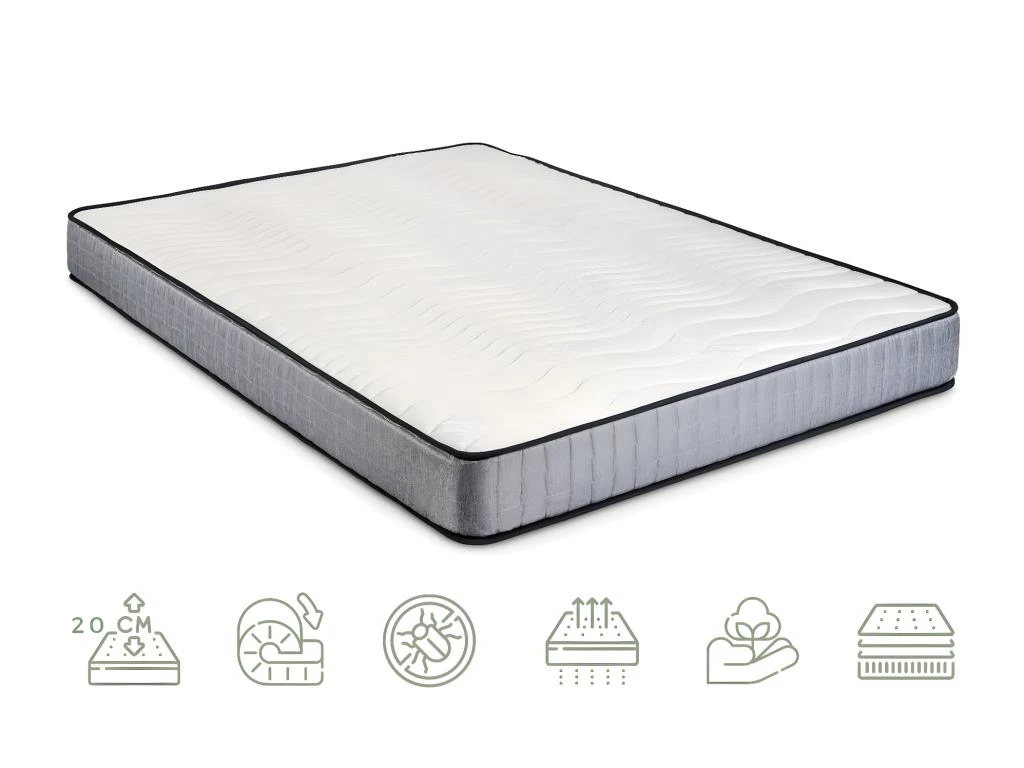 Matelas à Mémoire De Forme 11 Zones 20cm | Respirant Et Haute Adaptabilité | Ferme 180X200 3 Matelas à Mémoire De Forme 11 Zones 20cm | Respirant Et Haute Adaptabilité | Ferme 180X200