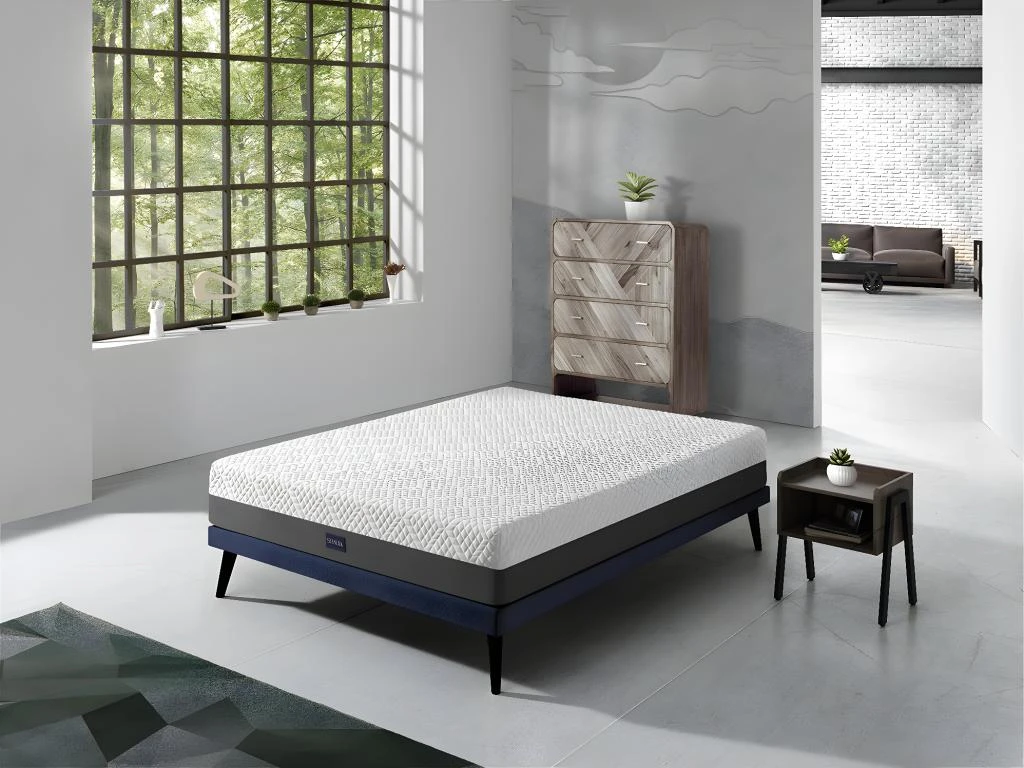 Matelas 80X200 COSMO SPRING, Epaisseur 25 CM, Dehoussable, Ergonomique, Hybride Et Ressorts. Fermete 3/5 Moyenne 4 Matelas 80X200 COSMO SPRING, Epaisseur 25 CM, Dehoussable, Ergonomique, Hybride Et Ressorts. Fermete 3/5 Moyenne – Image 2