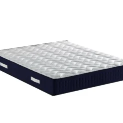 Matelas A Ressorts Ensaches - Benjamin + 4 Cm Memoire - 90x200 H31 Cm - Accueil Moelleux - Equilibre