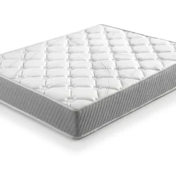 Matelas Soft Confort 140x190 Cm De Ressorts Ensachés, 22 Cm De Hauteur