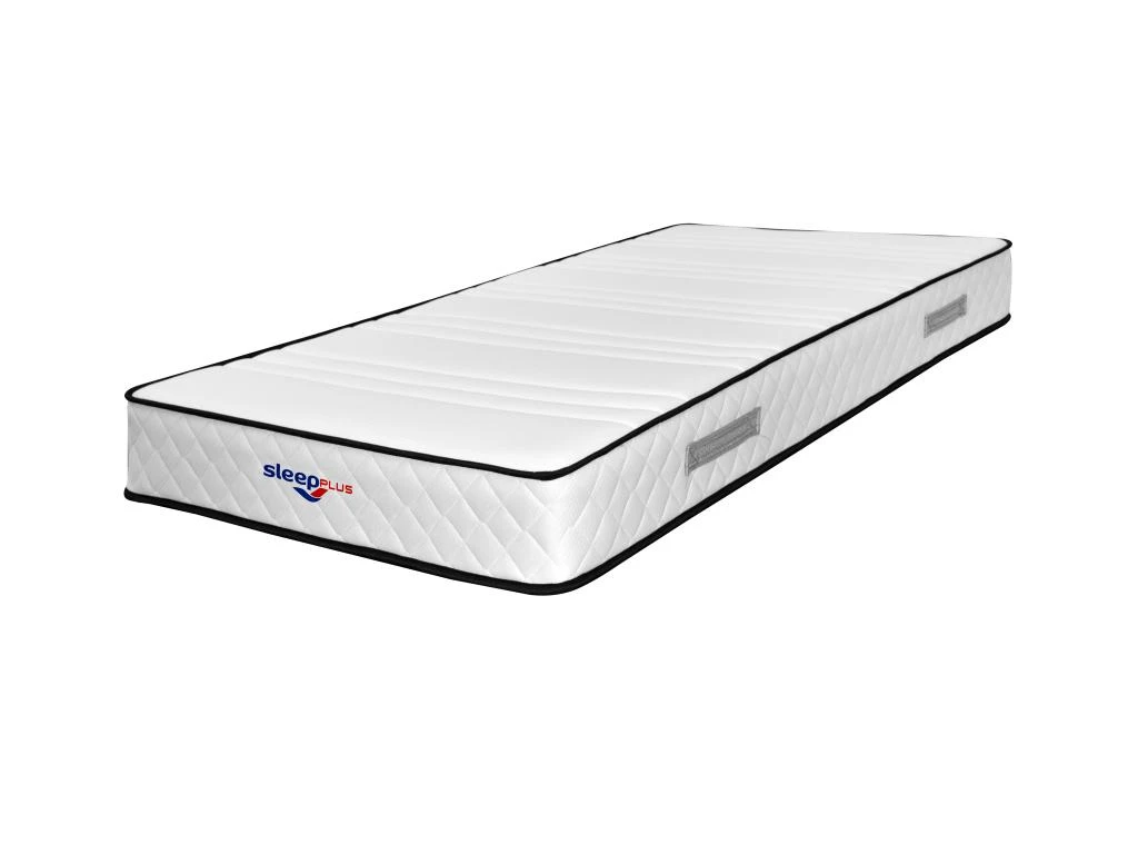 Matelas A Ressorts Ensaches - Mathieu + 4 Cm Memoire - 90x200 H 21 Cm -moelleux Et Equilibre 3 Matelas A Ressorts Ensaches - Mathieu + 4 Cm Memoire - 90x200 H 21 Cm -moelleux Et Equilibre