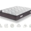 Matelas 150X190 Athèrmique 7 Zones Confort Mémoire De Forme 25 CM - GRAFENO DELUXE