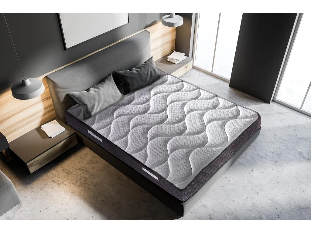 Matelas 150X190 Athèrmique 7 Zones Confort Mémoire De Forme 25 CM - GRAFENO DELUXE 4 Matelas 150X190 Athèrmique 7 Zones Confort Mémoire De Forme 25 CM - GRAFENO DELUXE – Image 2